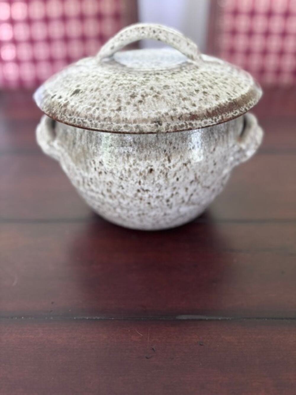Vintage Yunnan Steam Pot Chicken Cooker Stoneware Steaming Vessel Lid